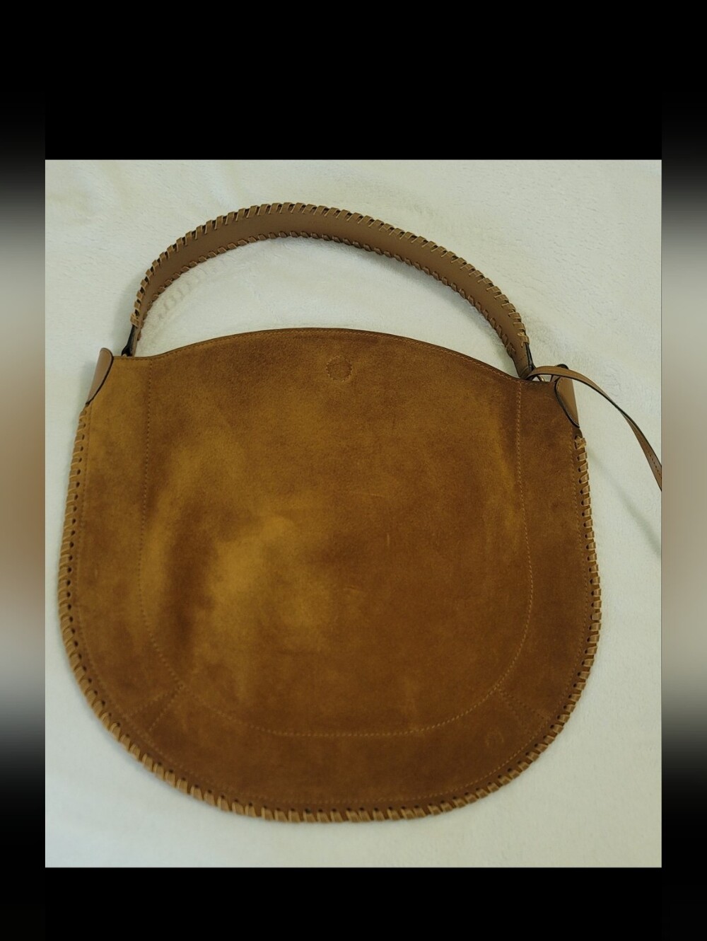 Isabel Marant Oskan Hobo Soft Color Cognac - Picture 6 of 16